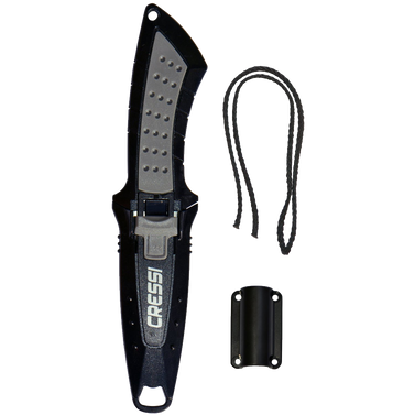 Cressi Lima Stainless Steel Tactical Dive Knife for Scuba Diving